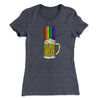 Beer Rainbow Women's T-Shirt Heavy Metal | Funny Shirt from Famous In Real Life