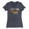 I Like It Raw Women's T-Shirt Heavy Metal | Funny Shirt from Famous In Real Life