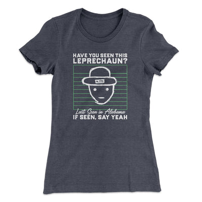 Alabama Leprechaun Amateur Sketch Women's T-Shirt Heavy Metal | Funny Shirt from Famous In Real Life