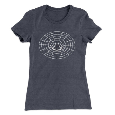 Black Hole Women's T-Shirt Heavy Metal | Funny Shirt from Famous In Real Life