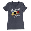 Frequent Flyer Women's T-Shirt Heavy Metal | Funny Shirt from Famous In Real Life