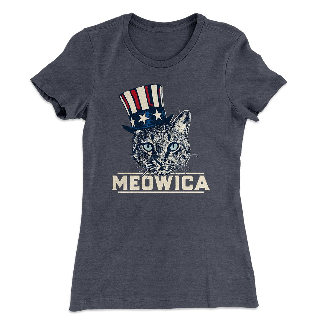 Meowica Women's T-Shirt | Funny Shirt from Famous In Real Life