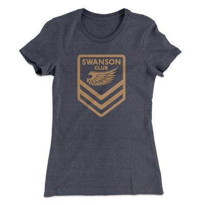 Swanson Club Women's T-Shirt Heavy Metal | Funny Shirt from Famous In Real Life