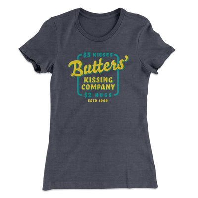 Butter's Kissing Company Women's T-Shirt Heavy Metal | Funny Shirt from Famous In Real Life