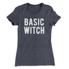 Basic Witch Women's T-Shirt Heavy Metal | Funny Shirt from Famous In Real Life