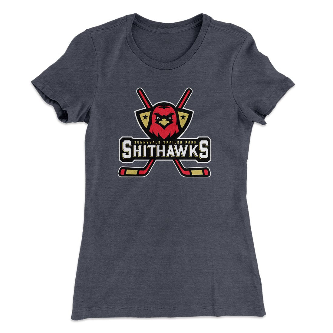 Sunnyvale Shithawks Women's T-Shirt | Funny Shirt from Famous In Real Life