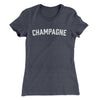 Champagne Women's T-Shirt Heavy Metal | Funny Shirt from Famous In Real Life