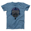 Maverick Helmet Funny Movie Men/Unisex T-Shirt Heather Slate | Funny Shirt from Famous In Real Life