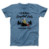 Camp Crystal Lake Funny Movie Men/Unisex T-Shirt Heather Slate | Funny Shirt from Famous In Real Life