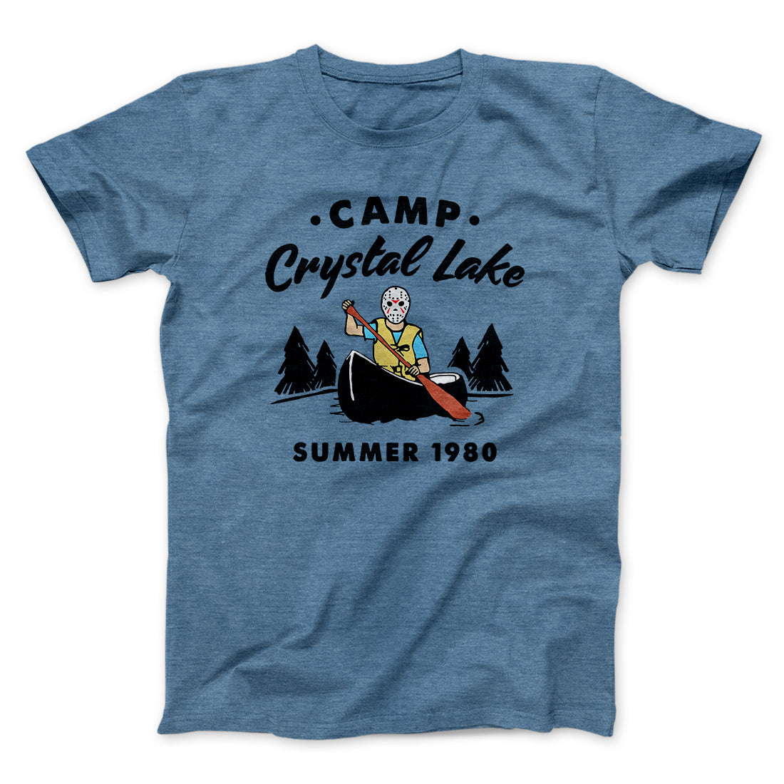 Camp Crystal Lake Funny Movie Men/Unisex T-Shirt | Funny Shirt from Famous In Real Life