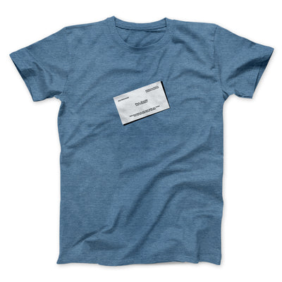 Paul Allen's Business Card Funny Movie Men/Unisex T-Shirt Heather Slate | Funny Shirt from Famous In Real Life