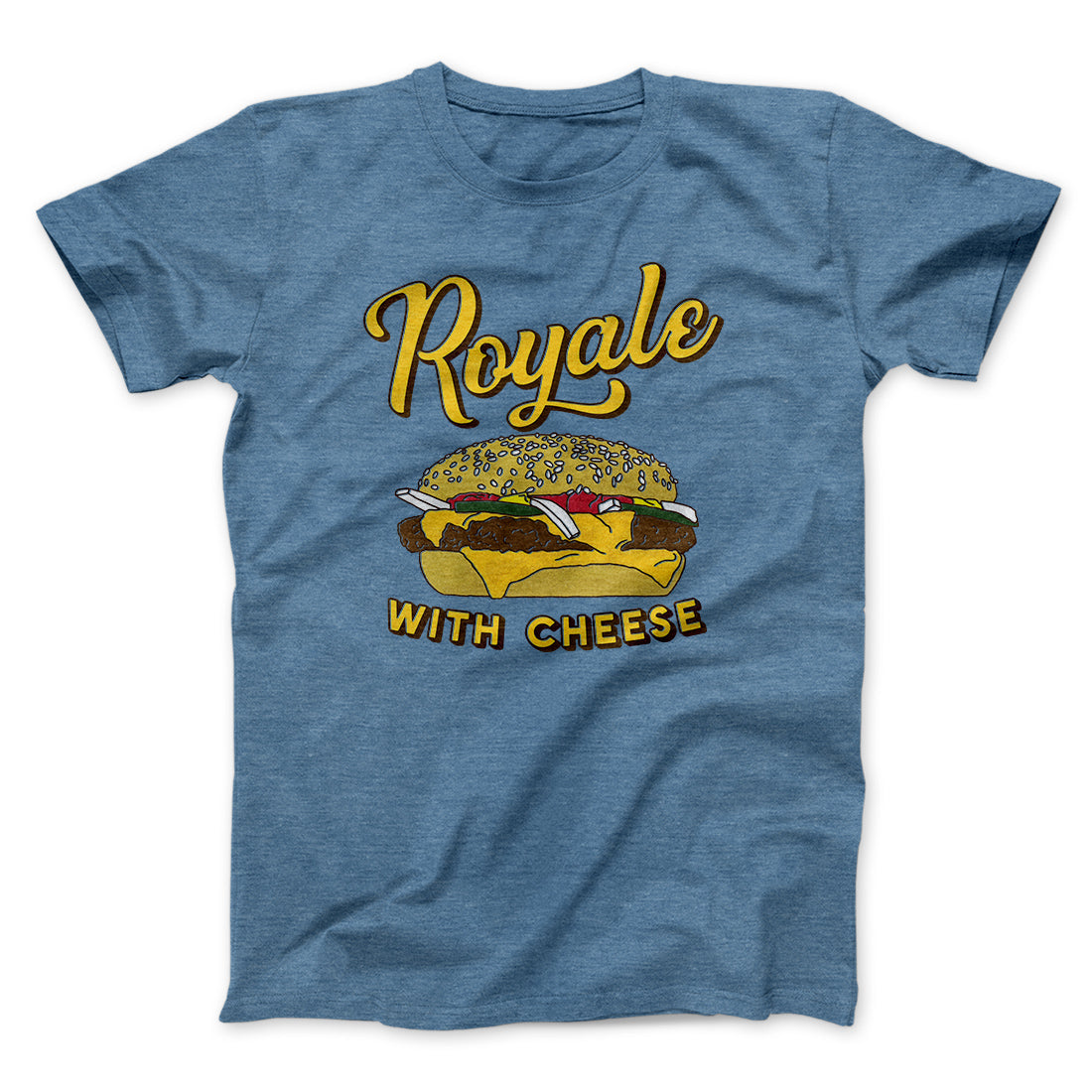Royale with Cheese Funny Movie Men/Unisex T-Shirt | Funny Shirt from Famous In Real Life