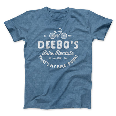 Deebo's Bike Rentals Funny Movie Men/Unisex T-Shirt Heather Slate | Funny Shirt from Famous In Real Life