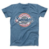 Earthican Blernsball League Men/Unisex T-Shirt Heather Slate | Funny Shirt from Famous In Real Life