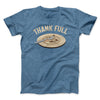 Thank Full Funny Thanksgiving Men/Unisex T-Shirt Heather Slate | Funny Shirt from Famous In Real Life