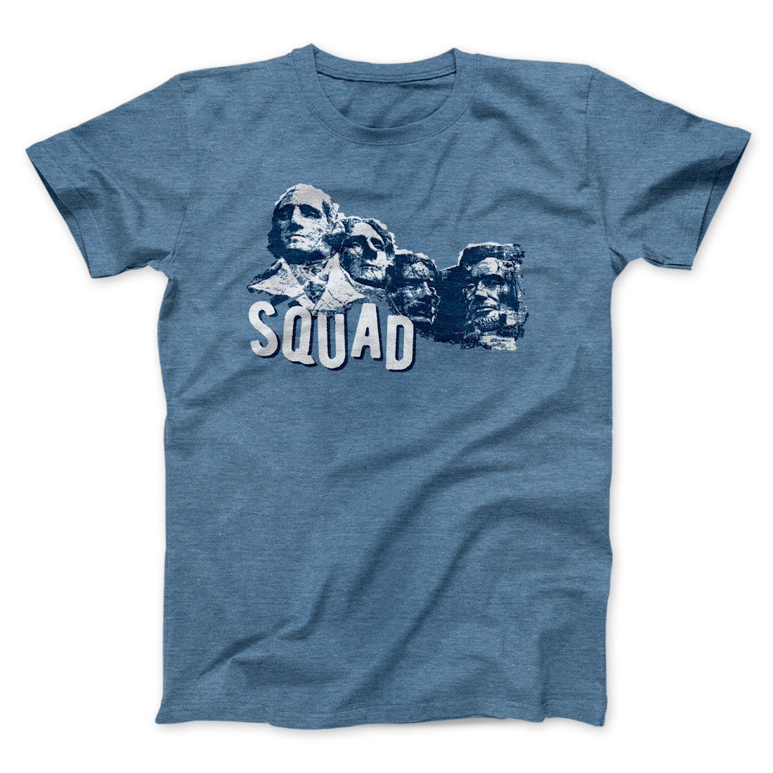 Squad Men/Unisex T-Shirt Heather Slate | Funny Shirt from Famous In Real Life