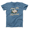 Pass The Tofurkey Funny Thanksgiving Men/Unisex T-Shirt Heather Slate | Funny Shirt from Famous In Real Life