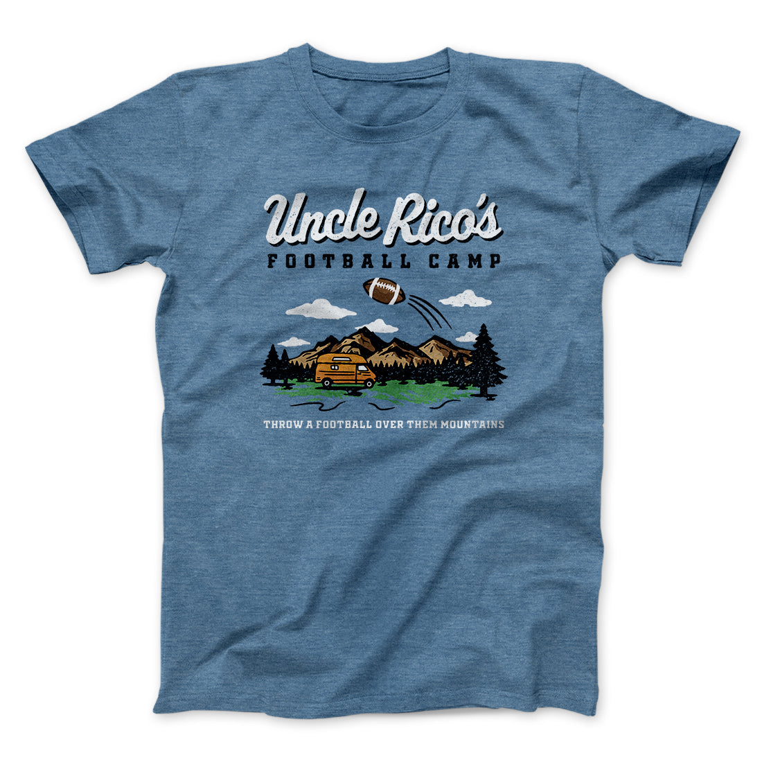 Uncle Rico's Football Camp Funny Movie Men/Unisex T-Shirt | Funny Shirt from Famous In Real Life