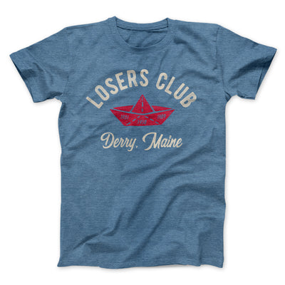 Losers Club Funny Movie Men/Unisex T-Shirt Heather Slate | Funny Shirt from Famous In Real Life