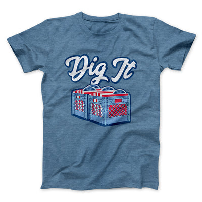 Dig It - Record Crate Men/Unisex T-Shirt | Funny Shirt from Famous In Real Life