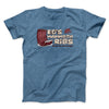 Ed's Mammoth Ribs Men/Unisex T-Shirt Heather Slate | Funny Shirt from Famous In Real Life