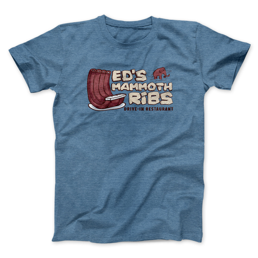 Ed's Mammoth Ribs Men/Unisex T-Shirt | Funny Shirt from Famous In Real Life