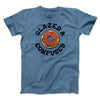 Glazed & Confused Men/Unisex T-Shirt Heather Slate | Funny Shirt from Famous In Real Life