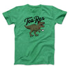 Tea-Rex Men/Unisex T-Shirt Heather Kelly | Funny Shirt from Famous In Real Life