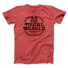 The Regal Beagle Men/Unisex T-Shirt Heather Red | Funny Shirt from Famous In Real Life