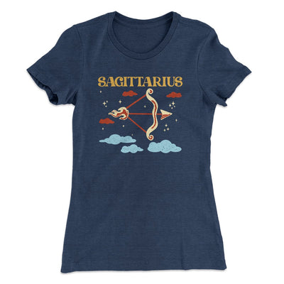Sagittarius Women's T-Shirt Indigo | Funny Shirt from Famous In Real Life