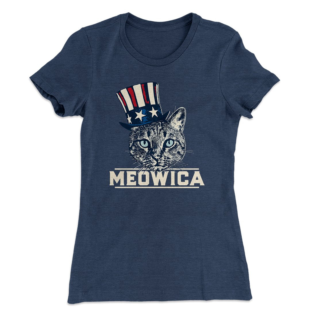 Meowica Women's T-Shirt | Funny Shirt from Famous In Real Life