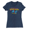 Starcourt Mall Women's T-Shirt Indigo | Funny Shirt from Famous In Real Life