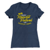Pawnee Harvest Festival Women's T-Shirt Indigo | Funny Shirt from Famous In Real Life
