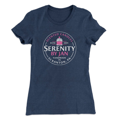 Serenity By Jan Women's T-Shirt Indigo | Funny Shirt from Famous In Real Life