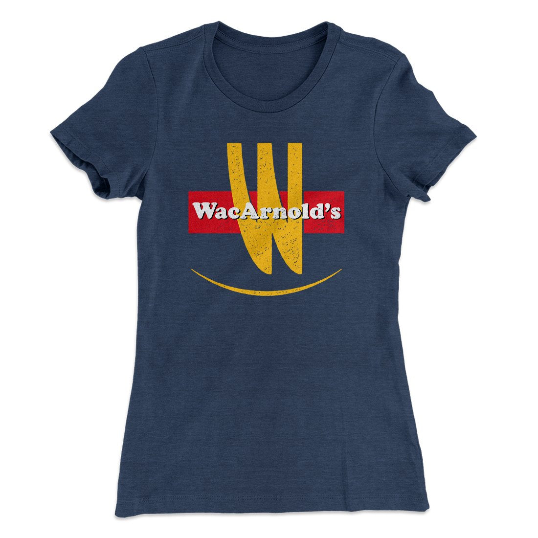 WacArnold's Women's T-Shirt Indigo | Funny Shirt from Famous In Real Life