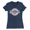 Earthican Blernsball League Women's T-Shirt Indigo | Funny Shirt from Famous In Real Life