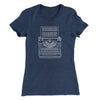 All Work and No Play Women's T-Shirt Indigo | Funny Shirt from Famous In Real Life