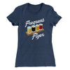 Frequent Flyer Women's T-Shirt Indigo Blue | Funny Shirt from Famous In Real Life