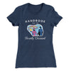 Handbook For The Recently Deceased Women's T-Shirt Indigo | Funny Shirt from Famous In Real Life