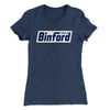 Binford Tools Women's T-Shirt Indigo | Funny Shirt from Famous In Real Life