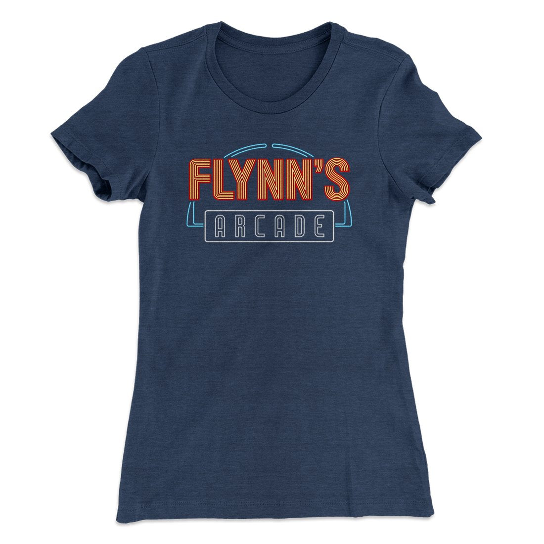 Flynn's Arcade Women's T-Shirt | Funny Shirt from Famous In Real Life