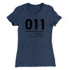 Experimental Property 011 Women's T-Shirt Indigo | Funny Shirt from Famous In Real Life
