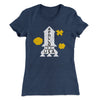 Apollo 11 Sweater Women's T-Shirt Indigo | Funny Shirt from Famous In Real Life