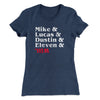 Strange Names Women's T-Shirt Indigo | Funny Shirt from Famous In Real Life