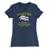 J.J. Gittes Investigation Women's T-Shirt Indigo | Funny Shirt from Famous In Real Life