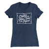 Cooler Than The Other Side Of The Pillow Women's T-Shirt Indigo | Funny Shirt from Famous In Real Life