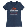 The Overlook Hotel Women's T-Shirt Indigo | Funny Shirt from Famous In Real Life