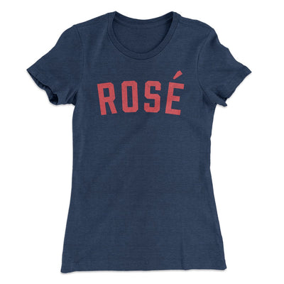 Rosé Women's T-Shirt Indigo | Funny Shirt from Famous In Real Life