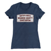 Smith's Grove Sanitarium Women's T-Shirt Indigo | Funny Shirt from Famous In Real Life