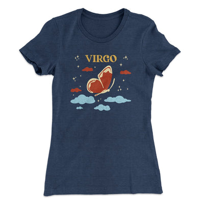 Virgo Women's T-Shirt Indigo | Funny Shirt from Famous In Real Life